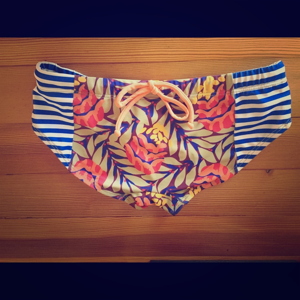 Seea Jalama Bikini Bottom - Genoa/Blue Palm